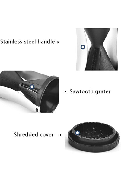 Tohana Julienne Vegetable Carrot Pumpkin Cucumber Chopper Slicer Peeler Spaghetti Kitchen Prep Utensil