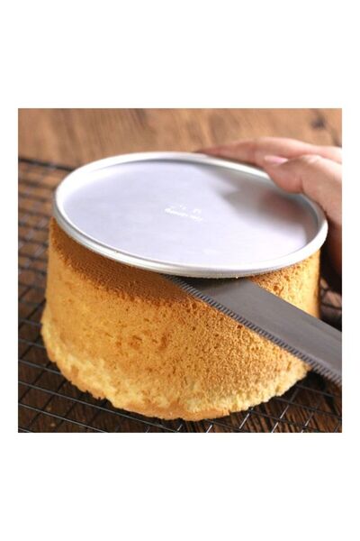 Generic Round Shape Cake Baking Pan Silver 16.8x16.8x7.5cm