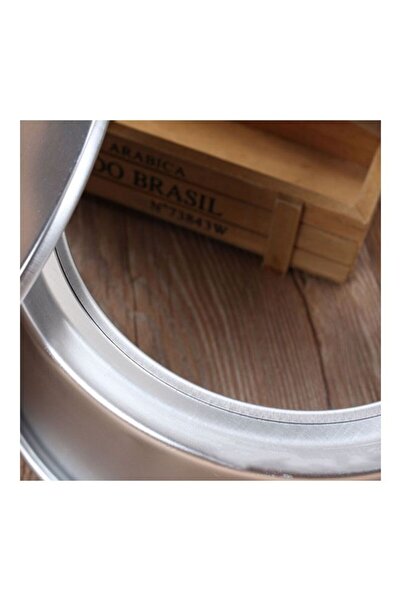Generic Round Shape Cake Baking Pan Silver 16.8x16.8x7.5cm