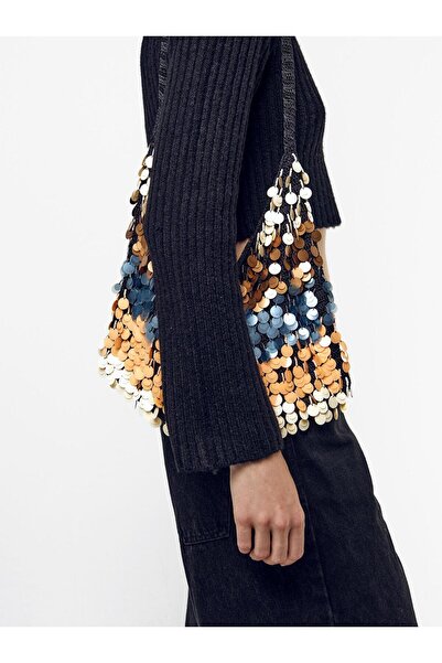 PARFOIS Payetli Omuz Çantası