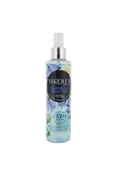 YARDLEY Clopoțel și Mazăre dulce, Spray parfumat, Pentru femei, 200 ml