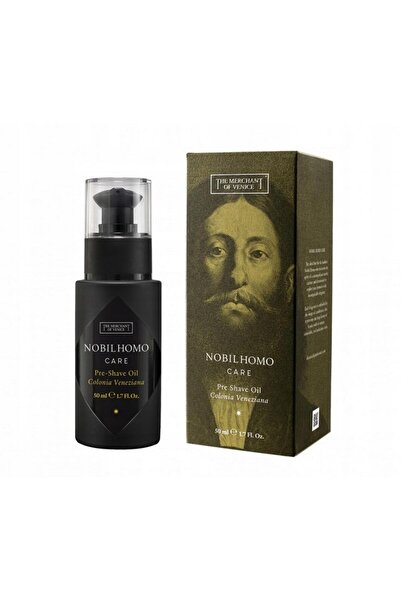 The Merchant of Venice , Nobil Homo Care, Olive Oil, Hydrating & Softening, Pre-Shaving Oil, 50 ml