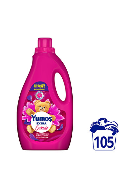 Yumoş Extra Konsantre Çamaşır Yumuşatıcısı Orkide 105 Yıkama 2520ml x1