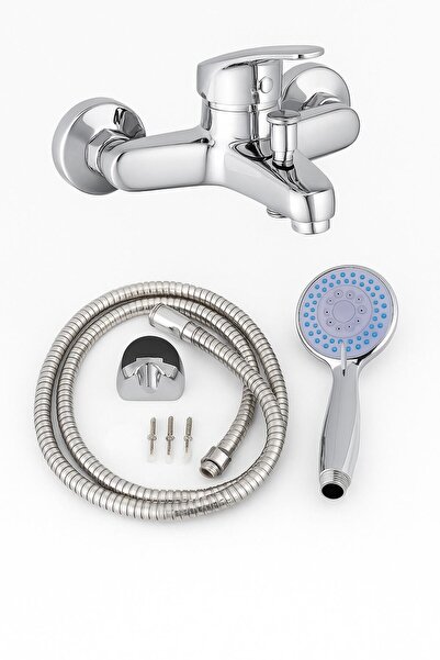 Viosa Banyo Bataryası Musluk Duş Seti 2'Li Set 5 Yıl Garantili