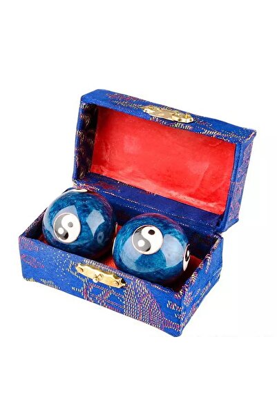 Reflect Your Style Yin and Yang Goodness Within Evil Evilness Within Goodness Metal Hand Movement Massage Ball Hobby