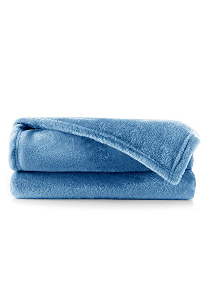 Deco King Classic microfiber blanket, Small, 240 g/m2, 220x240 cm, blue