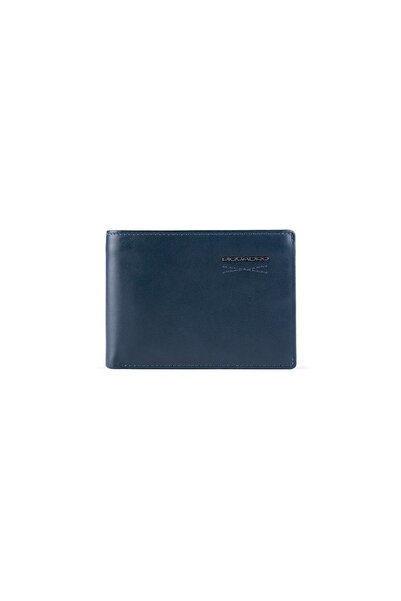 PIQUADRO , Obidos, Leather Wallet, Slim, PU4823W110R, Navy Blue, For Men