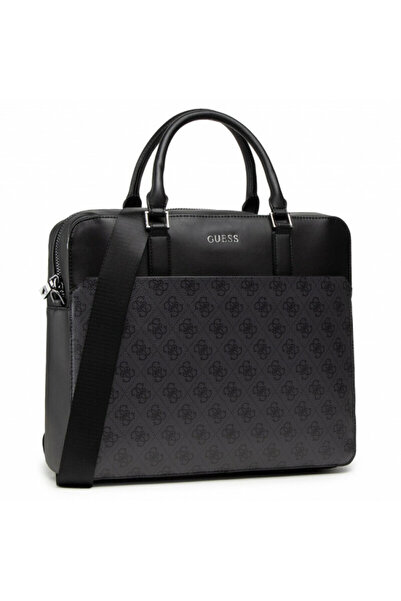 Guess , Vezzola, Textile Bag, Black, Unisex
