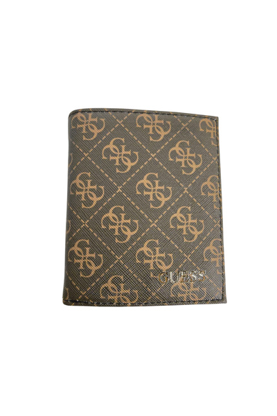 Guess , Vezzola, Textile Wallet, Small Billfold, SMVEZLLEA22, Black, For Men