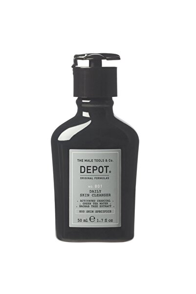 DEPOT 800 Skin Specifics No. 801, Activated Charcoal, Detoxifying Cleansing Gel, For Face, 50 ml