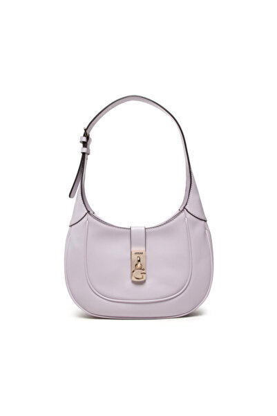 Guess , Alexie, Synthetic Leather, Textile Bag, Lilac, HWVG84, For Women, 22 x 14.5 x 10 cm