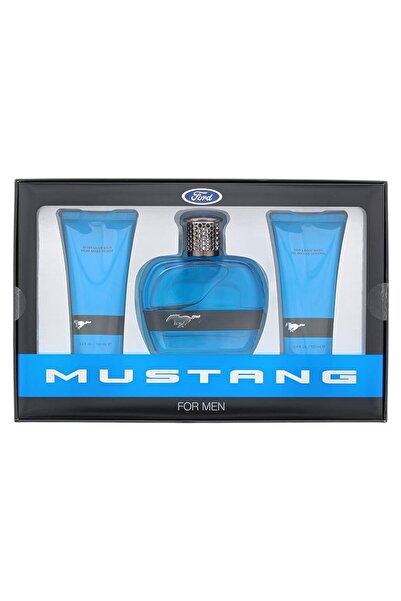 Ford Set Ford: Mustang Blue, Apă de toaletă, Pentru bărbați, 100 ml + Mustang...