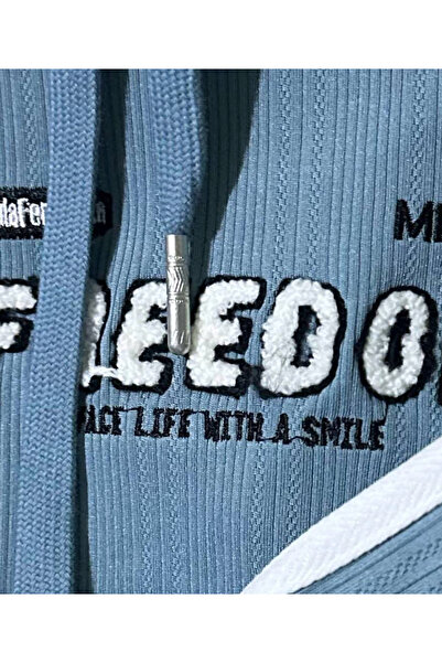 alqarat Kids 'Freedom' Graphic Tracksuit Set