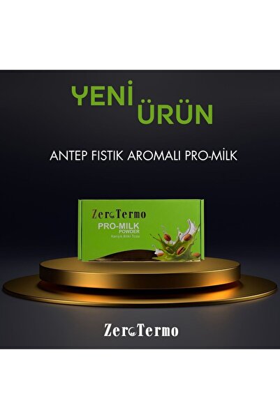 ZEROTERMO Promilk Toz | Antep Fıstık Aromalı Doğal Besleyici Takviye