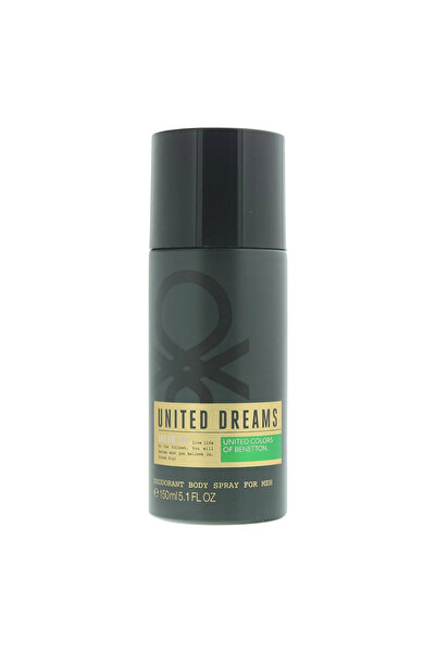 Benetton , United Dreams Dream Big, Woody, Deodorant Spray, For Men ml