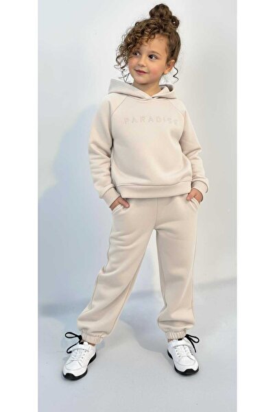 Yavrumsa Hooded Waiter Boy Girl Tracksuit Set