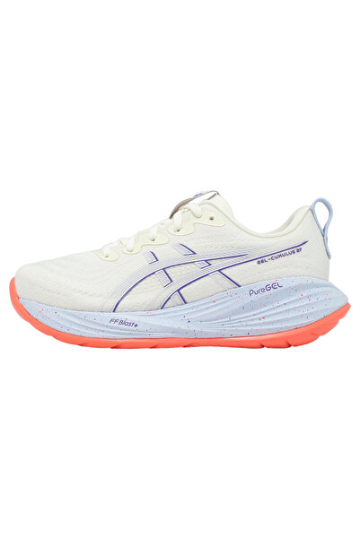 Asics حذاء الجري GEL Cumulus 27 Tokyo للنساء كريمي / بنفسجي إيدو
