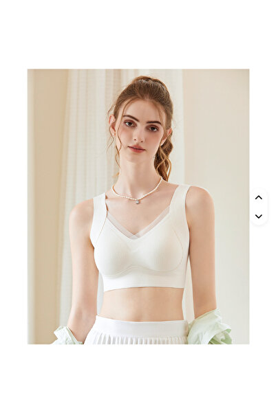 pae Bra Thin D Stitch-Free with Agrafted t Shaping / Sculpting Tulle Detailed Modern Laser Ghost Bra