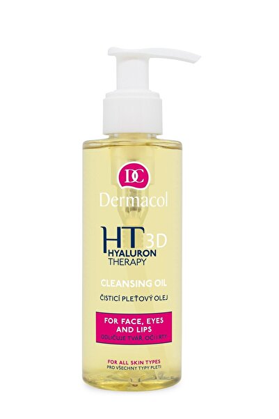 Dermacol Hyaluron Therapy 3D, curățare, ulei de curățare, pentru față/ochi și buze, 150 ml