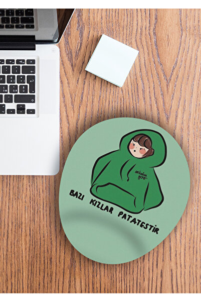 Ormira Konsept بعض الفتيات هن لوحة ماوس مطبوعة على شكل بطاطس