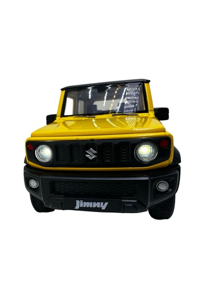 JPT Suzuki Jimny Yellow Diecast 1:24 with Lights & Sound