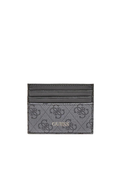 Guess Guess, Vezzola, Leather Card Holder, Black, For Men