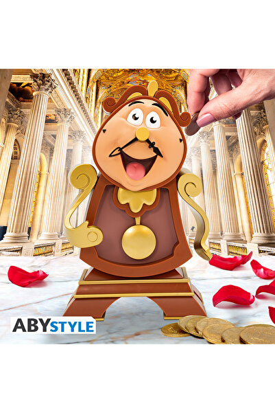 ABYstyle DISNEY - Money Bank - Beauty and the Beast - Cogsworth - Kumbara - A...
