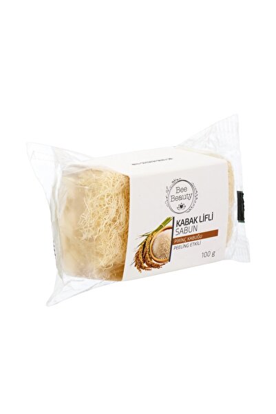 Bee Beauty kabak lifli sabun pirinç kabuğu 100 gr