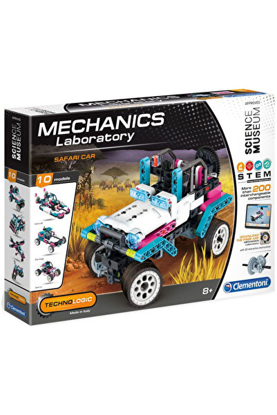 CLEMENTONI Laborator de Mecanică, Mașină Safari, Set de Construcție, Pentru B...