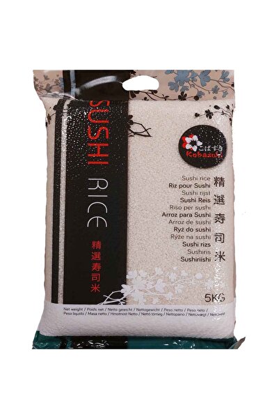 Top Ingrediente Orez Sushi Selectat – Kobasuki Sushi Rice – 5 Kg