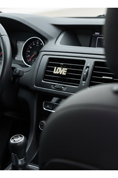 Çiçek Antalya Stone Air Conditioner Grill and Torpedo Ornament Love Stone Gold Princess Gold Color