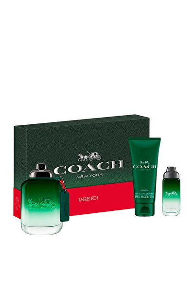 Coach Set Coach: Verde, Apa de Toaleta, Pentru Barbati, 100 ml + Verde, Apa d...