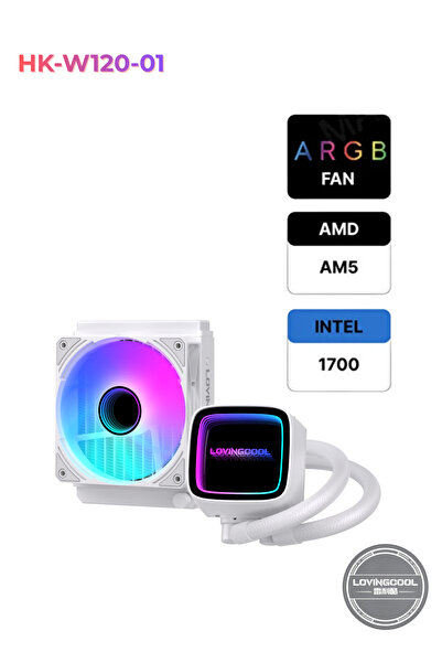 LOVINGCOOL معالج وحدة المعالجة المركزية من سلسلة Hk Infinite Panel مزود بمروح...