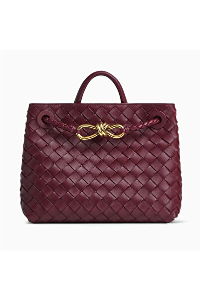 None شنطة نسائيةصغير عنابي