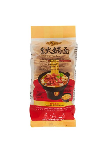 Top Ingrediente Taietei Cu Ou - Tigaie Fierbinte - Qiu Shi - Hot Pot Egg Noodles - 300gr
