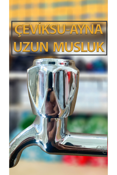 Çeviksu Çevik Su (Ayna Model) Musluk Uzun Tip