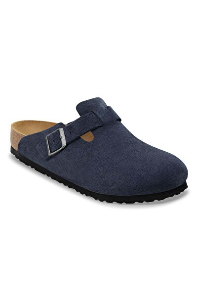 Birkenstock Men's Boston Sude Leather New Navy