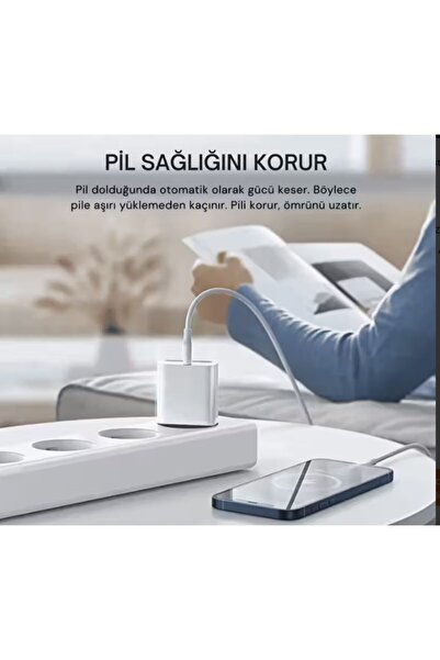 AteşTech 67W Hızlı Şarj Cihazı Type-C | Tüm Type-C Telefonlara Uyumlu | Süper Hızlı Şarj Seti