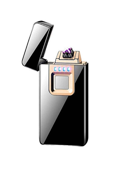 USB LİGHTER USB Rechargeable Electric Lighter — Touch Ignition, Double Arc
