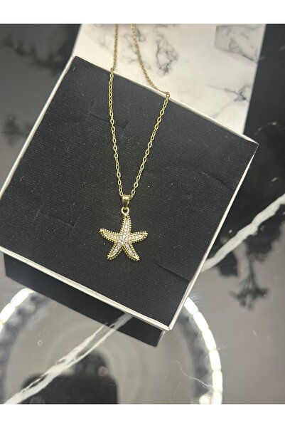 Menshure Starfish Steel Necklace