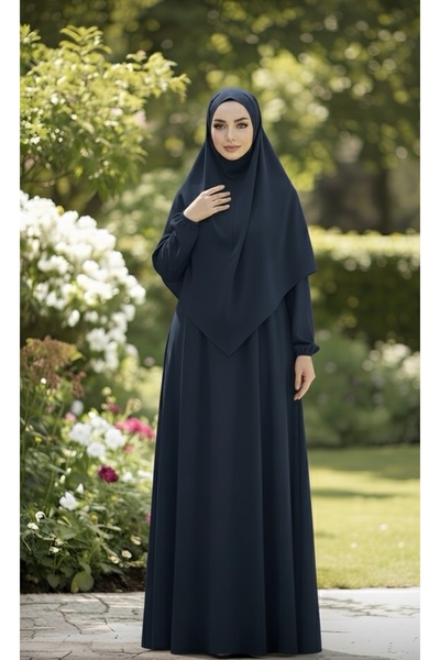 Atelier Cheval Ayrobin Souffle Dress Set, Women's Ferace Set, Hijab Dress Set, Aerobin Dress Souffle Set