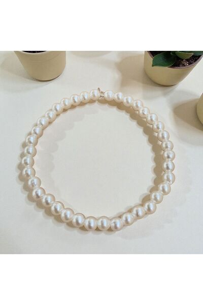 LeylanTakı Leylan Jewelry Women's Pearl Necklace, Bracelet and Earring Set