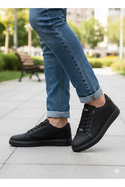 rungo حذاء رياضي رجالي خفيف الوزن ومريح برباط من سكرويل