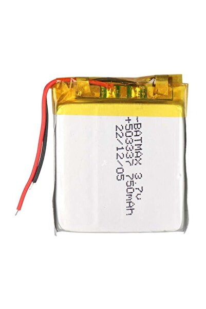 Genel Markalar Powermaster 503337 3.7V 750Mah Lityum Polimer (Li-Po) Batarya ...