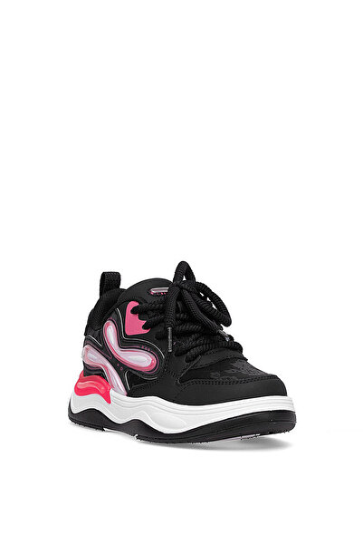 pepino Filet Black-Pink Girls' Sneaker Fk25-1990