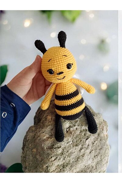 SR HOBİ Amigurumi Mini Arı Oyun Arkadaşı