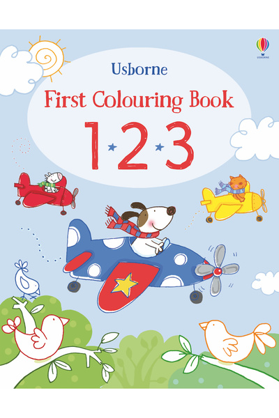 Usborne 123 – Prima carte de colorat
