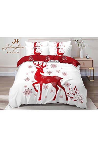 OEM Christmas bedding set, Finet, 6 pieces, 2 persons, 230x250cm, multicolor