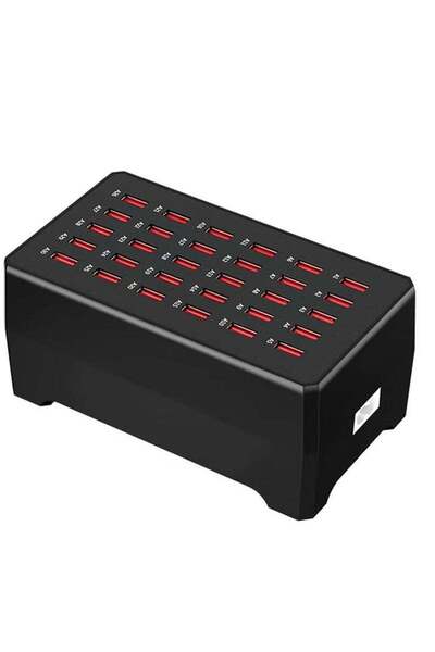 ELTRAZONE USB Charging Station 30-Port 150W – High-Speed Multi-Port Charger