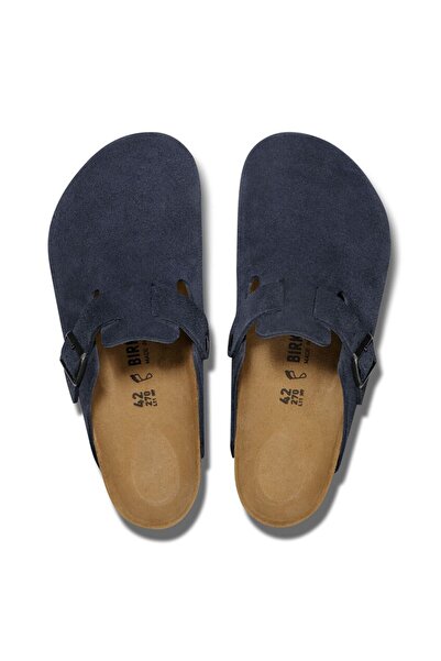 Birkenstock Men's Boston Sude Leather New Navy